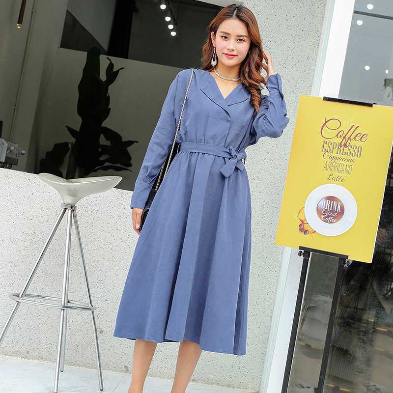 New Autumn Women Long dress Three Quarter Sleevelt Slim V-Neck Accept Waist Big Pendulum Dresses Army Green 7 1611, Long-sleeved
New Autumn Women Long dress Three Quarter Sleevelt Slim V-Neck Accept Waist Big Pendulum Dresses Army Green 7 1611, Long-sleeved