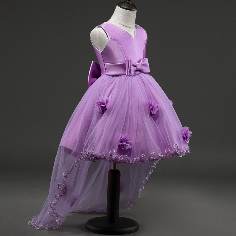 Children's princess dress wedding dress trailing flower girls show dresses A1348, Champagne
Children's princess dress wedding dress trailing flower girls show dresses A1348, Champagne