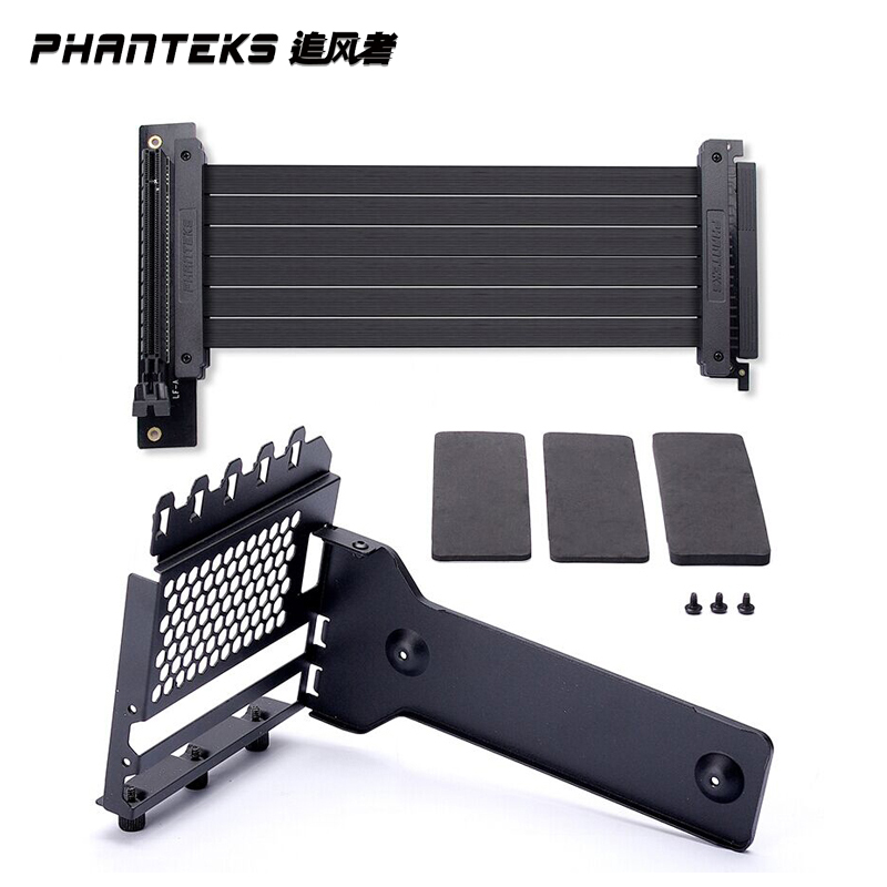 PHANTEKS Anti Interference GPU Extension Line Computer PCI-E X16 Vertically VGA Card Bracket Set Suit 7 Slot Mount ,PH-VGPUKT_02
PHANTEKS Anti Interference GPU Extension Line Computer PCI-E X16 Vertically VGA Card Bracket Set Suit 7 Slot Mount ,PH-VGPUKT_02
