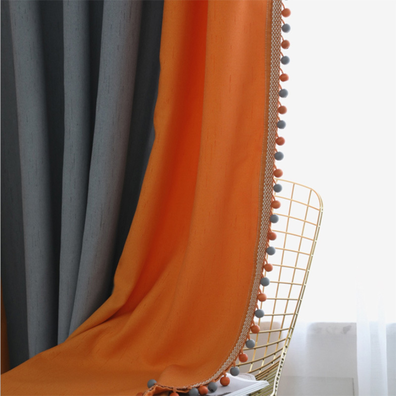 Modern Splice Curtain With Tassels for Living Room BedRoom Curtain On the Window Door Kitchen Blackout Grey Blue Drapes, Sky blue- grey
Modern Splice Curtain With Tassels for Living Room BedRoom Curtain On the Window Door Kitchen Blackout Grey Blue Drapes, Sky blue- grey