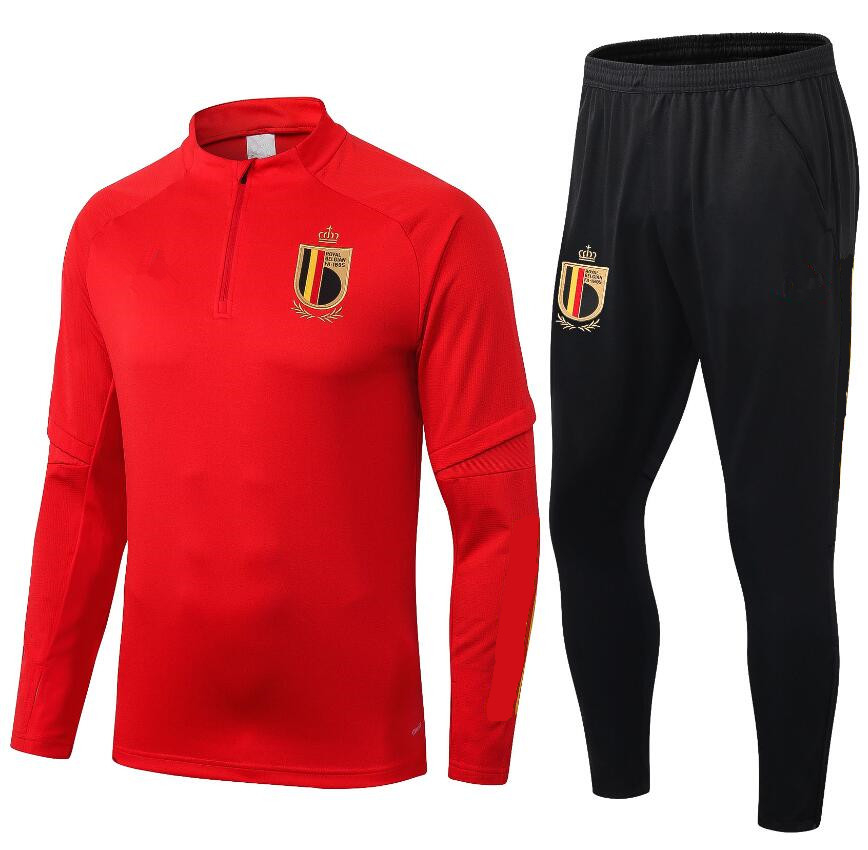 2021 Belgium Tracksuit LUKAKU soccer Tracksuits KOMPANY DE BRUYNE MERTENS 20/21 chandal training suits sports wears, Red
2021 Belgium Tracksuit LUKAKU soccer Tracksuits KOMPANY DE BRUYNE MERTENS 20/21 chandal training suits sports wears, Red
