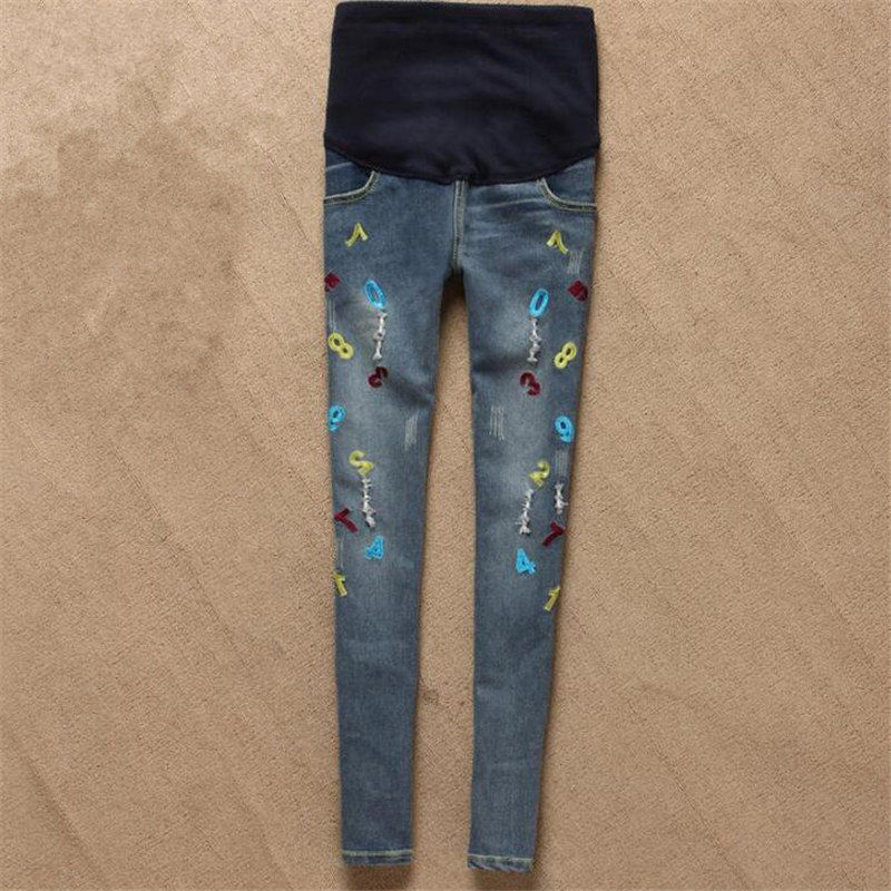 Distrressed Jeans Maternity Pregnant Women Pants digital Beads Maternity Pants Pregnant Trousers Clothes, As pic
Distrressed Jeans Maternity Pregnant Women Pants digital Beads Maternity Pants Pregnant Trousers Clothes, As pic