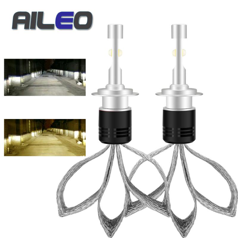 AILEO Car Headlight Bulbs H7 led h1 H4 H11 h8 h9 9005 9006 9012 9004 9007 9008 H13 4300K 6000K H7 auto XHP50 LED 60W 8000LM
AILEO Car Headlight Bulbs H7 led h1 H4 H11 h8 h9 9005 9006 9012 9004 9007 9008 H13 4300K 6000K H7 auto XHP50 LED 60W 8000LM