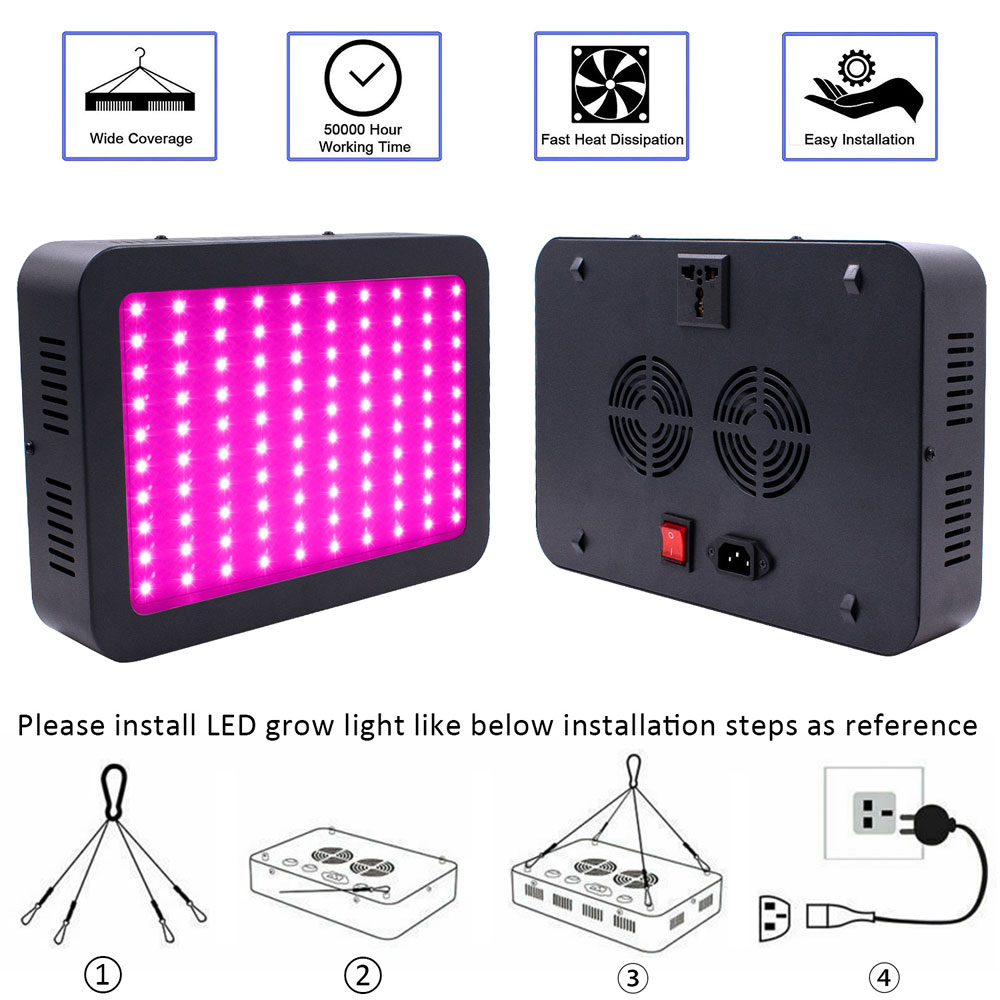 Full Spectrum Plants Light 264V 180W led grow light for Green houses Lamp Plant Grow Lamp
Full Spectrum Plants Light 264V 180W led grow light for Green houses Lamp Plant Grow Lamp