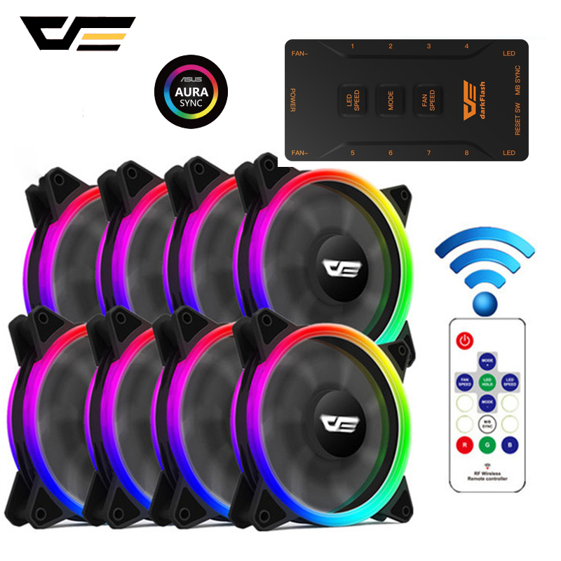 darkFlash Aurora DR12 Pro Computer PC Case Fan 120mm RGB LED Case Fan ASUS Aura Sync Cooler Cooling Quiet Adjust Cases Fans
darkFlash Aurora DR12 Pro Computer PC Case Fan 120mm RGB LED Case Fan ASUS Aura Sync Cooler Cooling Quiet Adjust Cases Fans