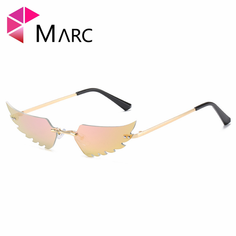 MARC NEW WOMEN Eyewear Rimless sunglasses Fashion design Mirror Trendy Brand Black Alloy fashion resin Cat eye metal Gradient
MARC NEW WOMEN Eyewear Rimless sunglasses Fashion design Mirror Trendy Brand Black Alloy fashion resin Cat eye metal Gradient