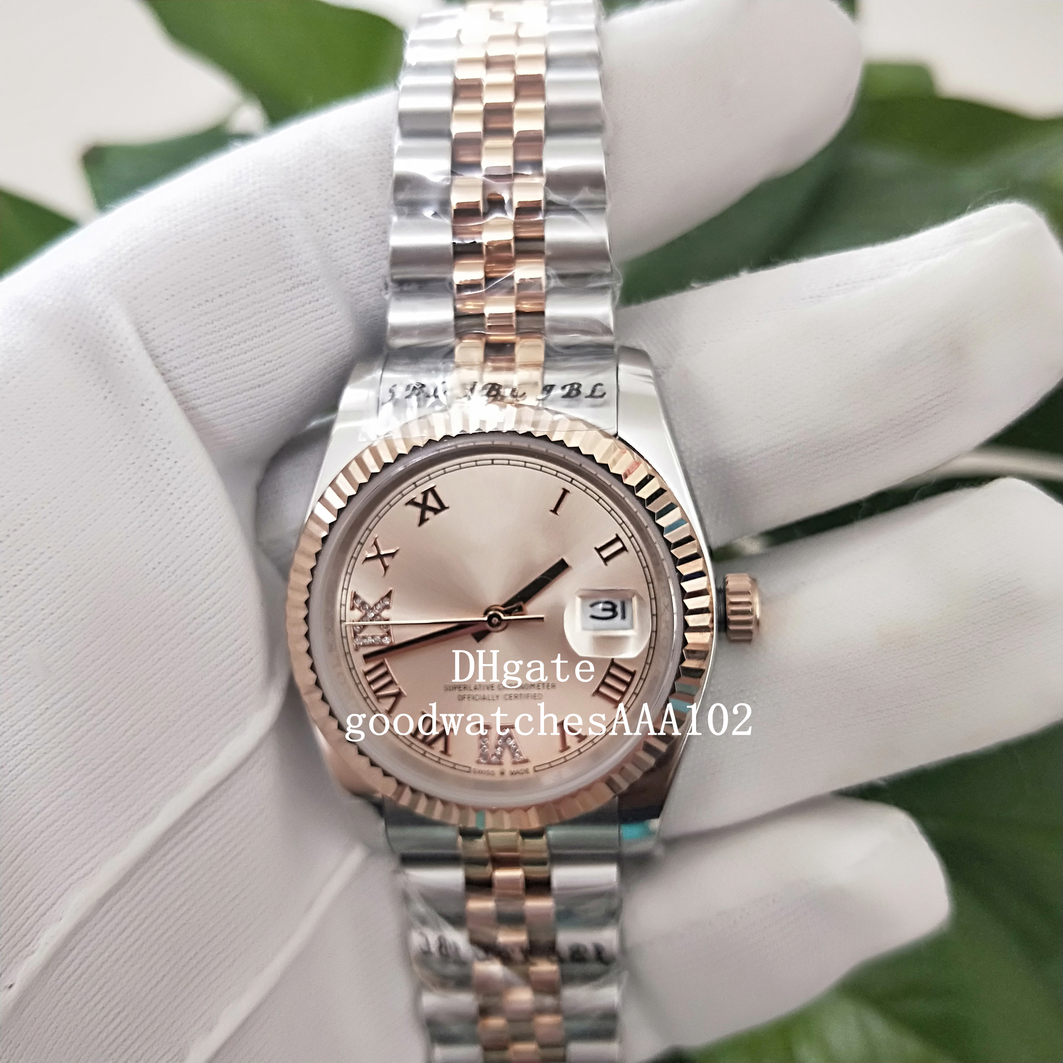 Excellent Unisex 126231 12633 36mm18K Rose Gold Yellow Dial Stainless Steel ETA 2813 Movement Automatic High Quality Mens Watch Watche, Camel
Excellent Unisex 126231 12633 36mm18K Rose Gold Yellow Dial Stainless Steel ETA 2813 Movement Automatic High Quality Mens Watch Watche, Camel