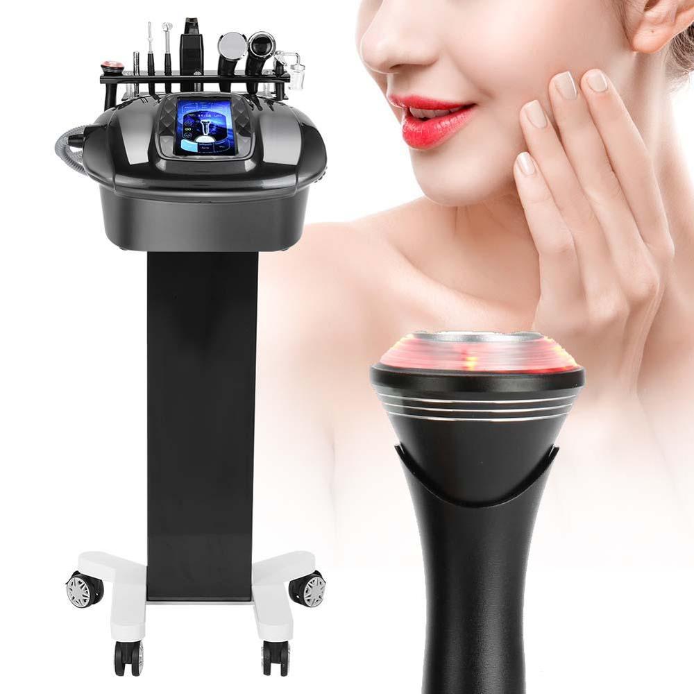 Upgrade high quality 9 in 1 Multifunctional diamond microdermabrasion aqua peel machine RF Lifting skin rejuvenation lightening