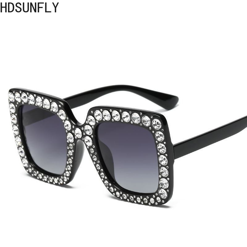 HDSUNFLY Oversized Square Diamond Sunglasses Women 2020 Fashion Sun Glasses Goggle UV400 Lens Gafas Shade Mirror 
HDSUNFLY Oversized Square Diamond Sunglasses Women 2020 Fashion Sun Glasses Goggle UV400 Lens Gafas Shade Mirror