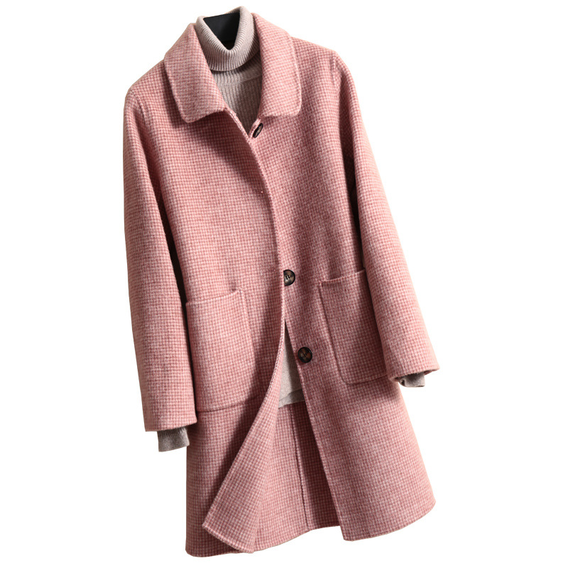winter woman coats 2020 New Double-sided 100% Wool Coat Female Long High-end Straight Wool Coat Thick Large Size, Red
winter woman coats 2020 New Double-sided 100% Wool Coat Female Long High-end Straight Wool Coat Thick Large Size, Red