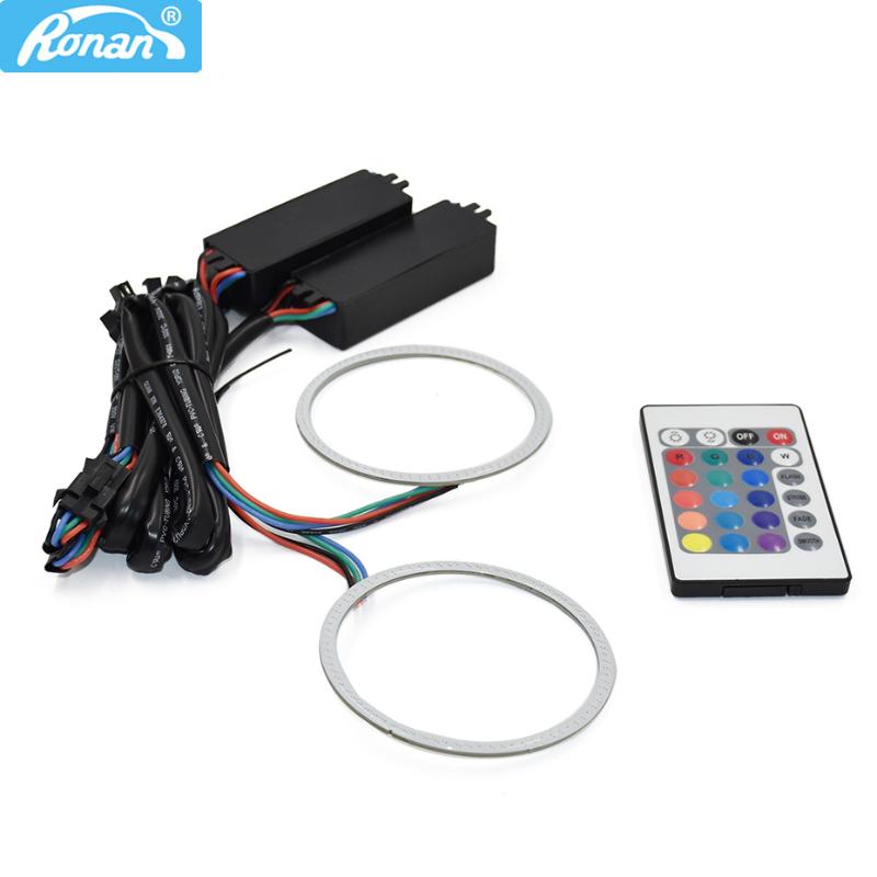 RONAN RGB Angel Eyes 80MM Square Halo Rings Colorful Angel Eyes 12V Headlight Car Motorcycle With 24 Keys Controller no battery
RONAN RGB Angel Eyes 80MM Square Halo Rings Colorful Angel Eyes 12V Headlight Car Motorcycle With 24 Keys Controller no battery