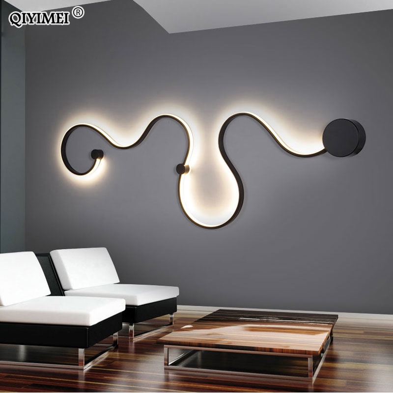 Modern Wall Lamps for bedroom study living balcony room Acrylic home deco in White black iron body sconce led lights Fixtures
Modern Wall Lamps for bedroom study living balcony room Acrylic home deco in White black iron body sconce led lights Fixtures