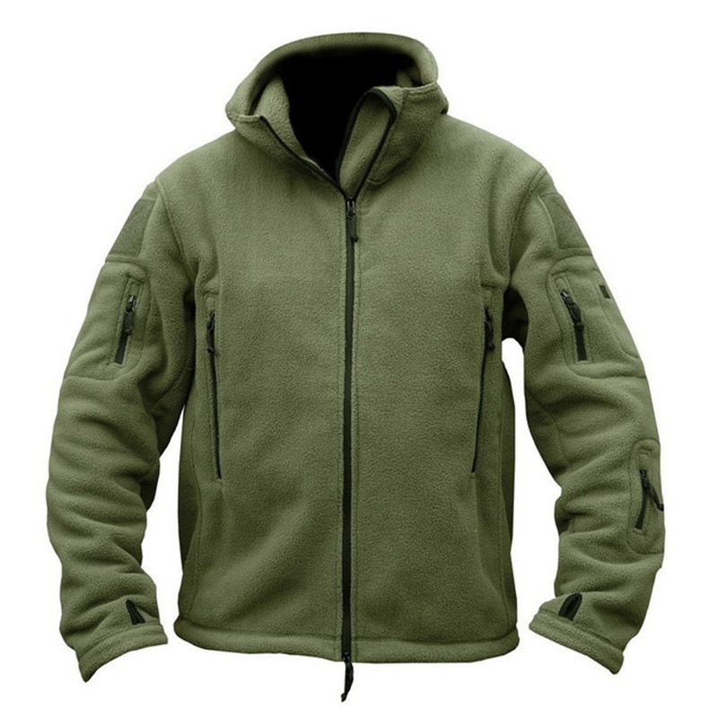 Soft shell jacket Men Fleece Thermal hooded Tactics coat outdoor Multi-pocket camping Polar outerwear New Army clothing, Black
Soft shell jacket Men Fleece Thermal hooded Tactics coat outdoor Multi-pocket camping Polar outerwear New Army clothing, Black