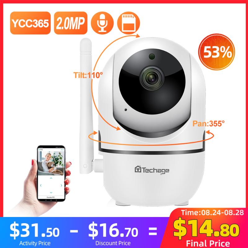 Techgae 1080P HD IP Camera WiFi Baby P2P with Monitor Cloud Mini Wireless Auto MotionTracking Video Security Surveillance
Techgae 1080P HD IP Camera WiFi Baby P2P with Monitor Cloud Mini Wireless Auto MotionTracking Video Security Surveillance