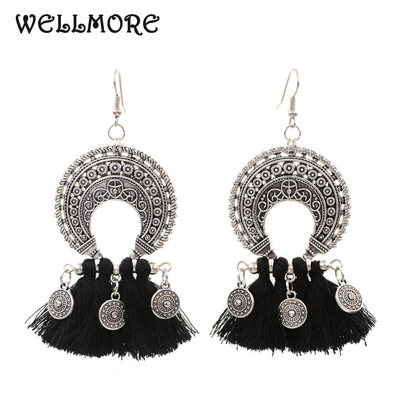 WELLMORE new fashion tassel earrings have 12 colors tassel earrings for women jewelry wholesale E171015-3
WELLMORE new fashion tassel earrings have 12 colors tassel earrings for women jewelry wholesale E171015-3