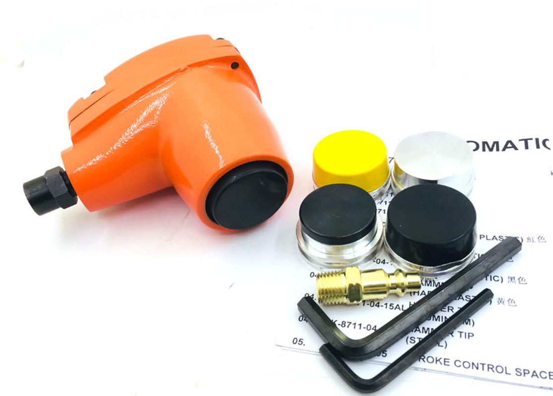 Taiwan Pneumatic Air Automatic Palm Hammer Handheld Dead Blow Strike Hammer with Interchangeable Replacement Tips Heads
Taiwan Pneumatic Air Automatic Palm Hammer Handheld Dead Blow Strike Hammer with Interchangeable Replacement Tips Heads