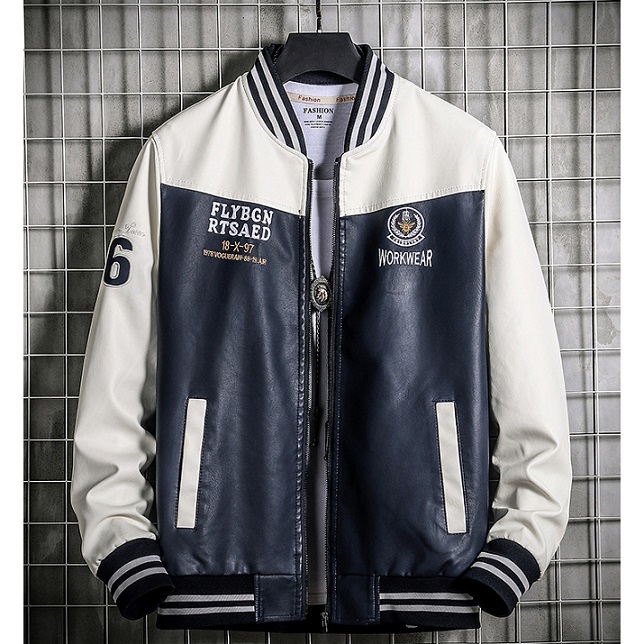 Men Fashion Jackets 2020 New Arrival Casual Long Sleeve Motorcycle Jackets Men Autumn Winter Casual Panelled Contrast Color Coat, White
Men Fashion Jackets 2020 New Arrival Casual Long Sleeve Motorcycle Jackets Men Autumn Winter Casual Panelled Contrast Color Coat, White