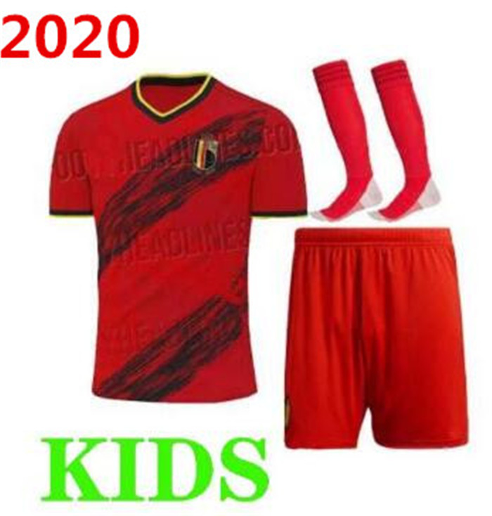 20/21 Belgium soccer jersey national team home away kids E.HAZARD maillot de foot LUKAKU 2021 boys football kit, Black;yellow
20/21 Belgium soccer jersey national team home away kids E.HAZARD maillot de foot LUKAKU 2021 boys football kit, Black;yellow