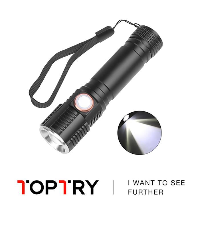Flashlights Torches Led Ultra Bright Torch T6 Camping Light 3 Switch Modes Waterproof Zoomable Bicycle Use 18650 Battery
Flashlights Torches Led Ultra Bright Torch T6 Camping Light 3 Switch Modes Waterproof Zoomable Bicycle Use 18650 Battery