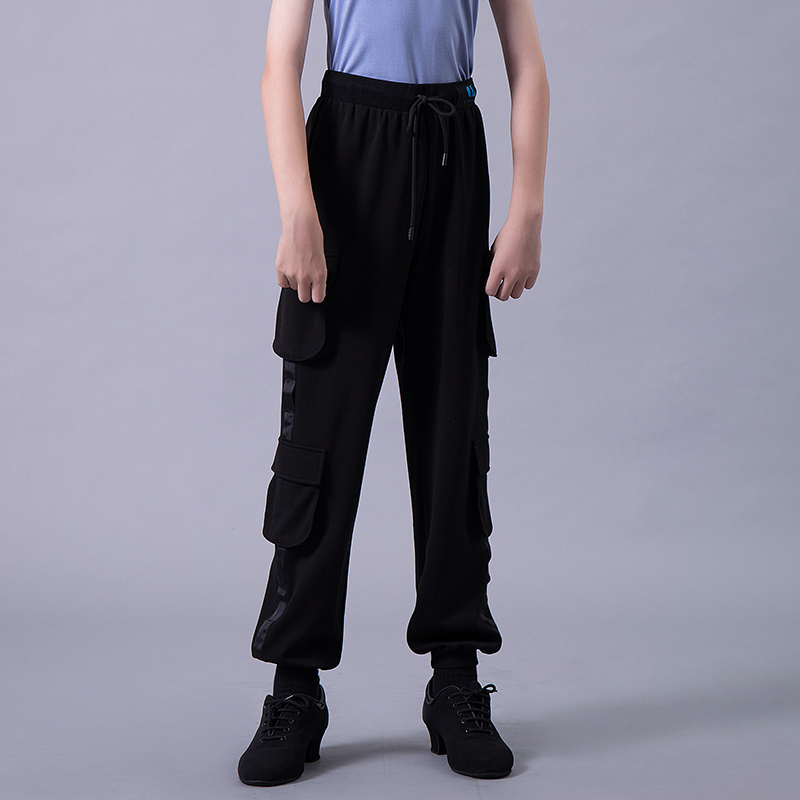 Latin Dance Pants Children Pocket Tooling Trousers Cha Cha Rumba Samba Dancing Clothes Competition Performance Wear DNV13644, Black
Latin Dance Pants Children Pocket Tooling Trousers Cha Cha Rumba Samba Dancing Clothes Competition Performance Wear DNV13644, Black