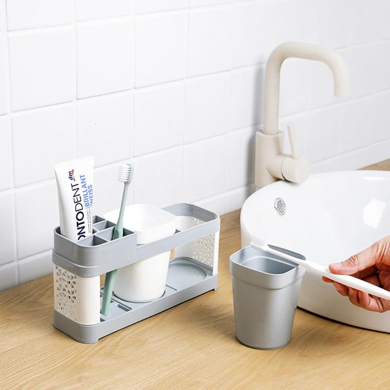 Toothbrush Holder Stand Set Shelf Bathroom Toothpaste Storage Rack UK Bathroom Accessories Holder settlement Mount Rack Tools#W
Toothbrush Holder Stand Set Shelf Bathroom Toothpaste Storage Rack UK Bathroom Accessories Holder settlement Mount Rack Tools#W