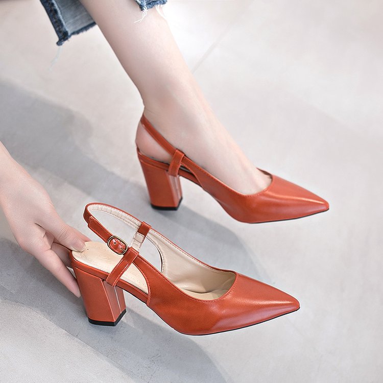 Women square heel pointed toe sandlas ladies high heel sandals slingback shoes pumps party dacning block shoes, Beige
Women square heel pointed toe sandlas ladies high heel sandals slingback shoes pumps party dacning block shoes, Beige