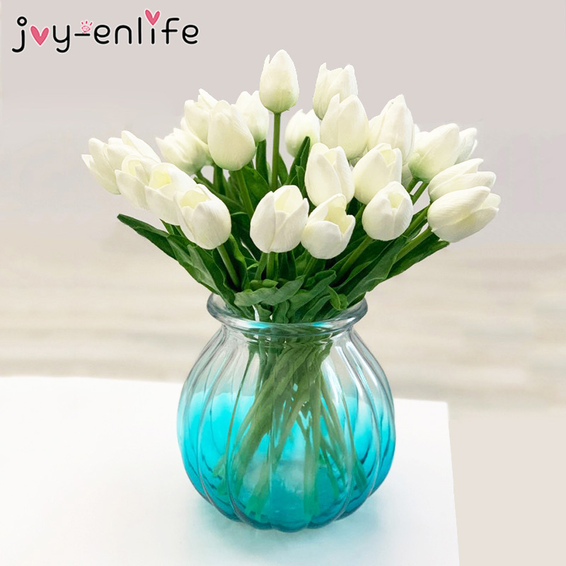 10pcs Artificial Flowers Garden Tulips Real touch Tulp flowers Bouquet Mini Tulip for Home Wedding Decoration Silk Fake, Style b
10pcs Artificial Flowers Garden Tulips Real touch Tulp flowers Bouquet Mini Tulip for Home Wedding Decoration Silk Fake, Style b