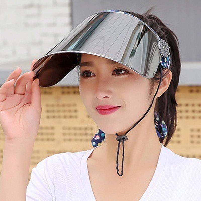 Visor Cap Women UV Protection Lens Hat Female Solid Wide Brim Sun Hat Casual Summer Free Rotating Empty Top Plastic Outdoor, Blue
Visor Cap Women UV Protection Lens Hat Female Solid Wide Brim Sun Hat Casual Summer Free Rotating Empty Top Plastic Outdoor, Blue