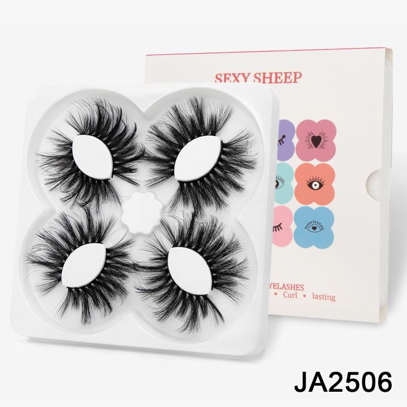 SEXYSHEEP 4 pairs Faux Mink lashes dramatic false eyelashes fake lashes makeup tools extension mink eyelashes maquiagem
SEXYSHEEP 4 pairs Faux Mink lashes dramatic false eyelashes fake lashes makeup tools extension mink eyelashes maquiagem
