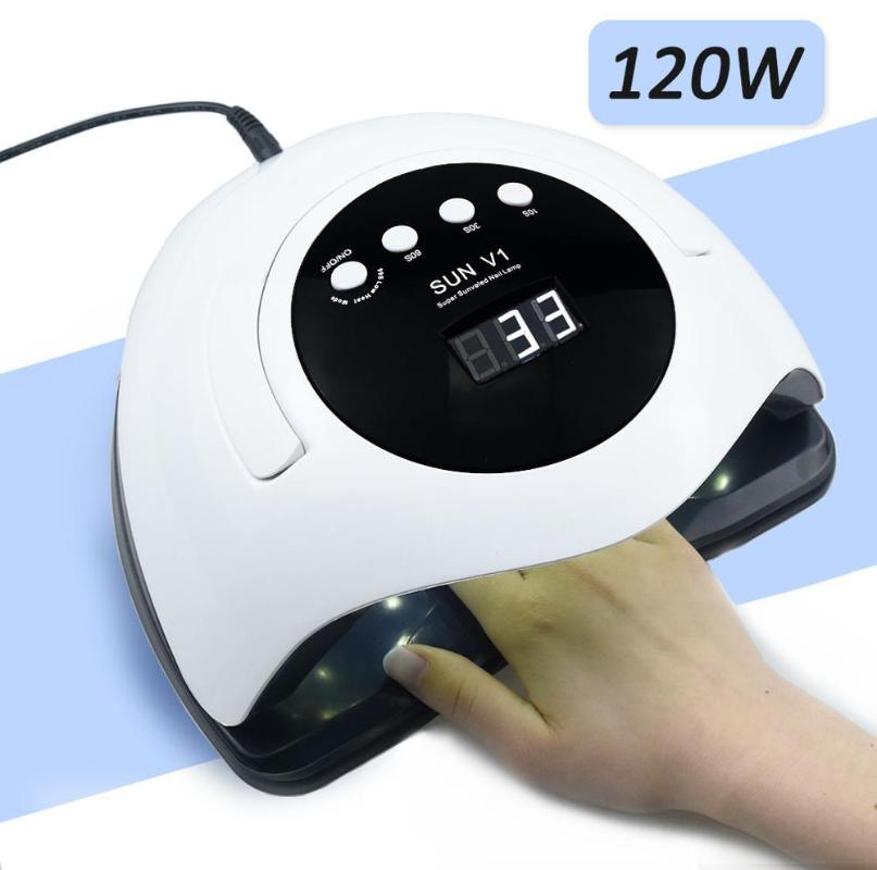 120W Nail Lamp UV Lamp For Manicure 45 Pcs Light Bead Quick Curing UV Gel Nail Polish With Auto Sensor Manicure Tools, Mini
120W Nail Lamp UV Lamp For Manicure 45 Pcs Light Bead Quick Curing UV Gel Nail Polish With Auto Sensor Manicure Tools, Mini