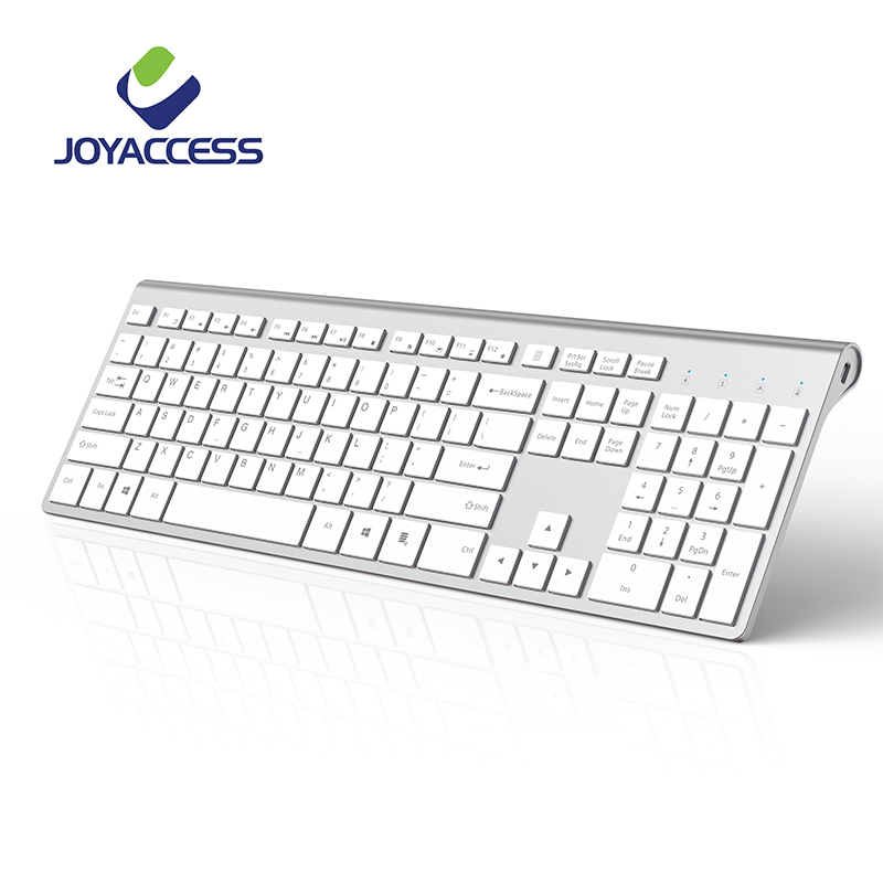 JOYACCESS Keyboard Wireless Rechargeable Full Size Keyboard Spanish/French/Italian/German/English/ Russian Silm for Office
JOYACCESS Keyboard Wireless Rechargeable Full Size Keyboard Spanish/French/Italian/German/English/ Russian Silm for Office
