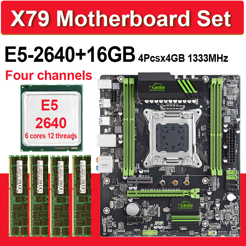 JINGSHA X79 Placa base con Xeon E5 2640 4 pcs x 4GB = 16GB 1333MHz DDR3 ECC REG memoria ATX USB3.0 SATA3.0 PCI-E NVME M.2 SSD
JINGSHA X79 Placa base con Xeon E5 2640 4 pcs x 4GB = 16GB 1333MHz DDR3 ECC REG memoria ATX USB3.0 SATA3.0 PCI-E NVME M.2 SSD