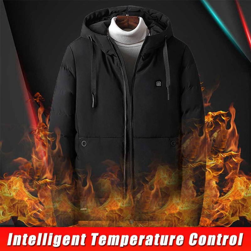 4XL Heating Coat Men Electric USB Heated Hooded Warm Overcoat Heating Coat Winter Coats Jacket Black/Blue/Army Green
4XL Heating Coat Men Electric USB Heated Hooded Warm Overcoat Heating Coat Winter Coats Jacket Black/Blue/Army Green