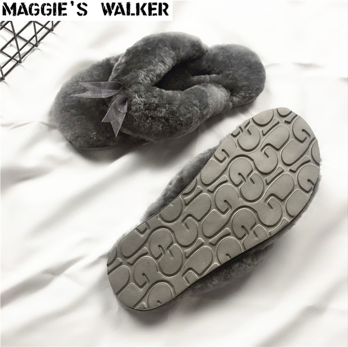 Maggie's Walker Women Fashion Sheep Fur Casual Flats Sweet Sheep Shearling Candy-colored Flip-flops Size 35~40, Black
Maggie's Walker Women Fashion Sheep Fur Casual Flats Sweet Sheep Shearling Candy-colored Flip-flops Size 35~40, Black