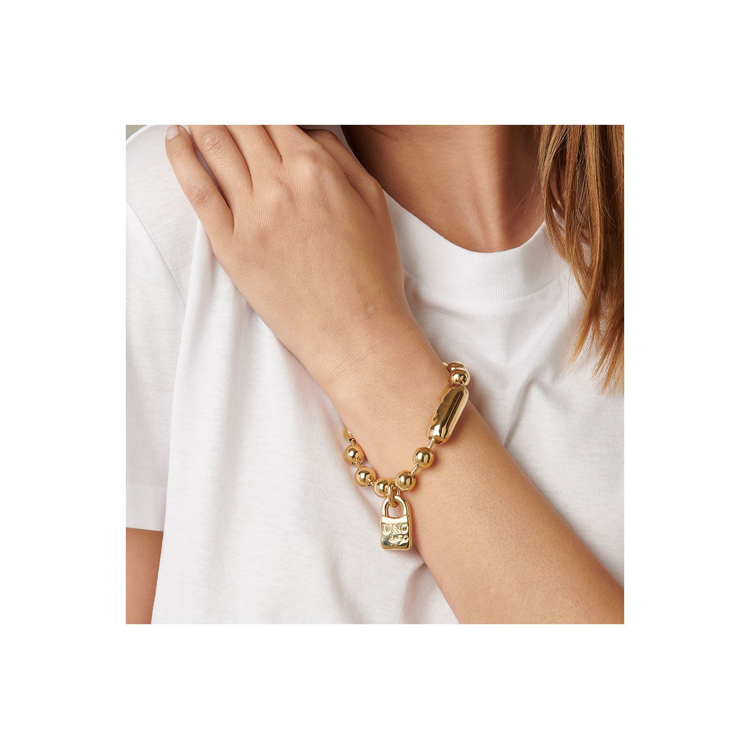 unode50 bracelet zamak gold color SNOWFLAKE REF# PUL1215ORO0/one of 50 jewelry bracelet hot selling, Black
unode50 bracelet zamak gold color SNOWFLAKE REF# PUL1215ORO0/one of 50 jewelry bracelet hot selling, Black