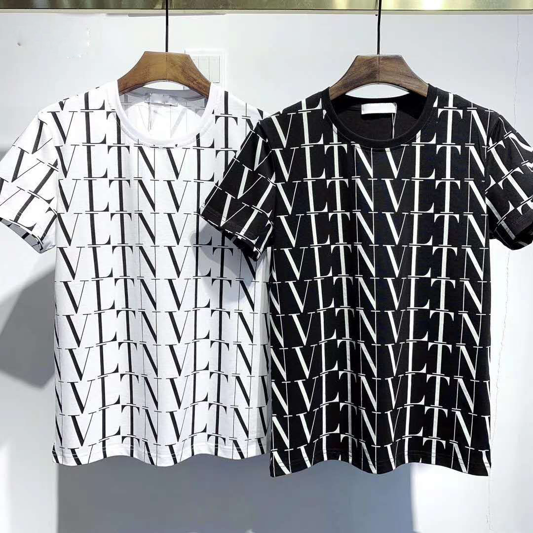 Men's designer fashion casual T-shirt 2020 summer men and women couple round neck short sleeve hip hop designer T-shirt, White;black
Men's designer fashion casual T-shirt 2020 summer men and women couple round neck short sleeve hip hop designer T-shirt, White;black