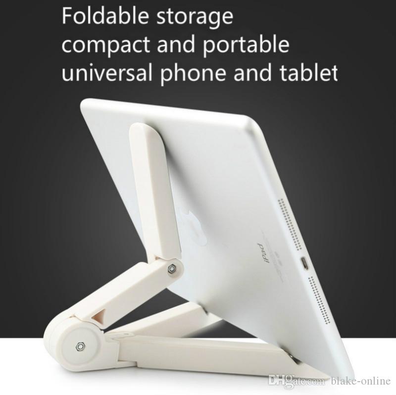 Universal Tablet PC Stand Holder Mobile Phone Holder Rotate Foldable Desktop Mount Holder Bracket for iPhone IPAD Samsung Tablet