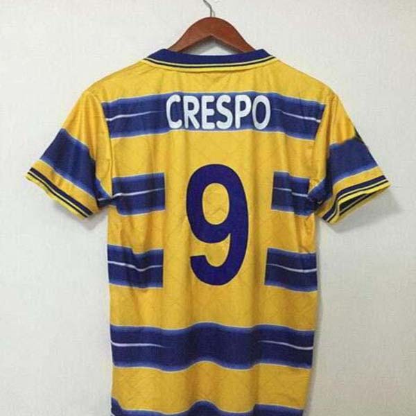1998 1999 2000 Parma soccer jersey 98 99 Parma home BUFFON Crespo Thuram Baggio retro jersey VERON Cannavaro classic vintage football shirt, Black;yellow
1998 1999 2000 Parma soccer jersey 98 99 Parma home BUFFON Crespo Thuram Baggio retro jersey VERON Cannavaro classic vintage football shirt, Black;yellow