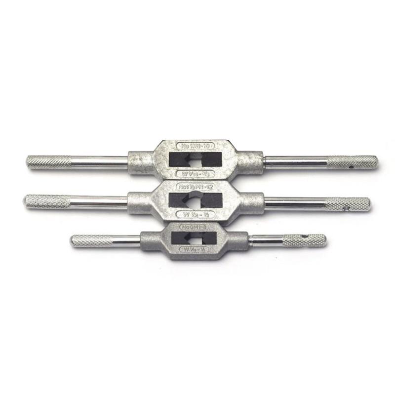 Adjustable Hand Tap Wrench Holder M1-M8 Thread Metric Handle Tapping Reamer Tool Accessories For Taps And Die Set
Adjustable Hand Tap Wrench Holder M1-M8 Thread Metric Handle Tapping Reamer Tool Accessories For Taps And Die Set