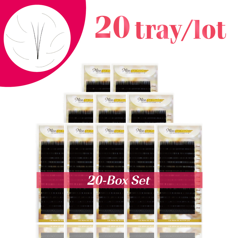Misslamode all size 16rows/tray mix individual mink eyelashes extension volume soft eyelashes extension supplies
Misslamode all size 16rows/tray mix individual mink eyelashes extension volume soft eyelashes extension supplies