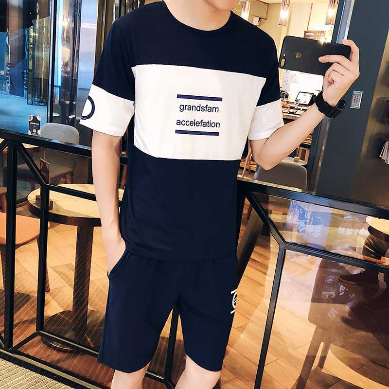 Men's summer Sets Mens Men's Sports Casual Print suit High Quality Cotton T-Shirts+Shorts Two-piece set Size 4XL, Black
Men's summer Sets Mens Men's Sports Casual Print suit High Quality Cotton T-Shirts+Shorts Two-piece set Size 4XL, Black
