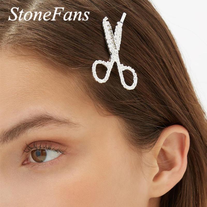Stonefans Luxury Hair Clips for Women with Crystal Rhinestone Wholesale Hairpins Scissors Hair Barrettes Accessories Jewelry
Stonefans Luxury Hair Clips for Women with Crystal Rhinestone Wholesale Hairpins Scissors Hair Barrettes Accessories Jewelry