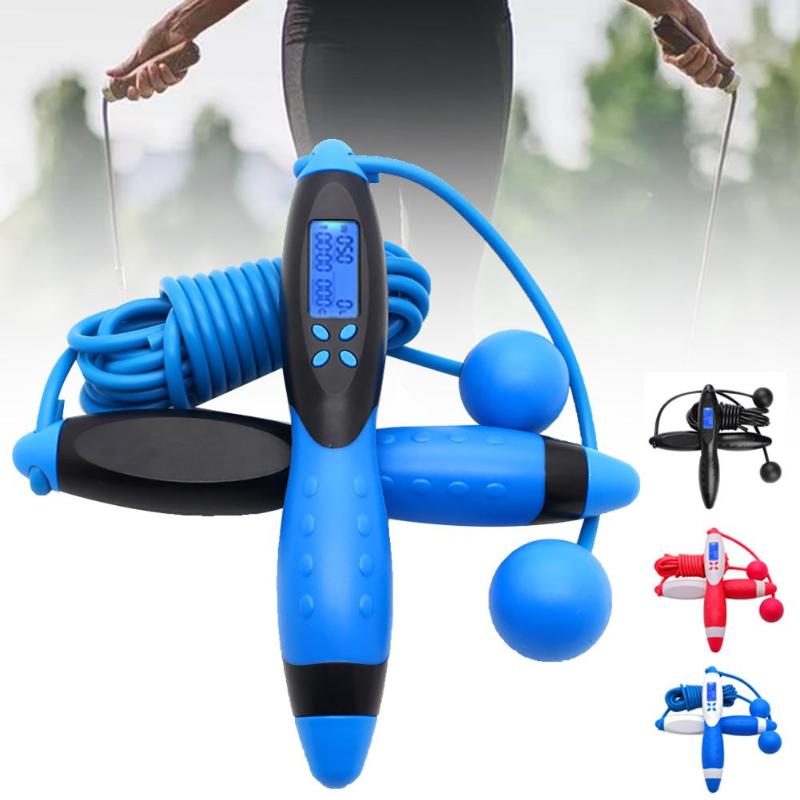 Smart Electronic Digital Counter Anti Slip Handle Jump Skipping Rope Calorie Consumption Cross Fit Bodybuilding Exercise Tool
Smart Electronic Digital Counter Anti Slip Handle Jump Skipping Rope Calorie Consumption Cross Fit Bodybuilding Exercise Tool