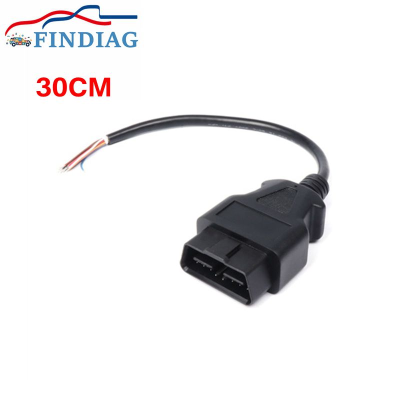 OBD2 30CM 16 Pin socket OBD2 Adaptor Opening Diagnostic Cable Tool 16Pin Male Plug Connector Extension Core Adapter OBD Cable
OBD2 30CM 16 Pin socket OBD2 Adaptor Opening Diagnostic Cable Tool 16Pin Male Plug Connector Extension Core Adapter OBD Cable
