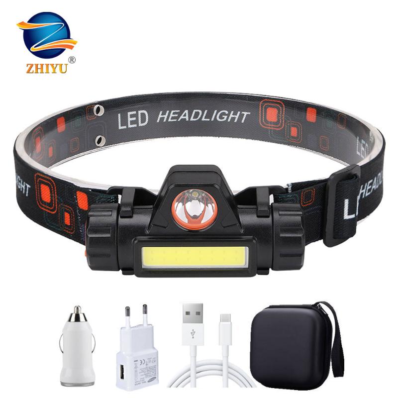 ZHIYU Portable Mini Q5+COB Led Headlamp High Power Built-in 18650 Battery Outdoor Camping Headlight Stepless Dimming
ZHIYU Portable Mini Q5+COB Led Headlamp High Power Built-in 18650 Battery Outdoor Camping Headlight Stepless Dimming