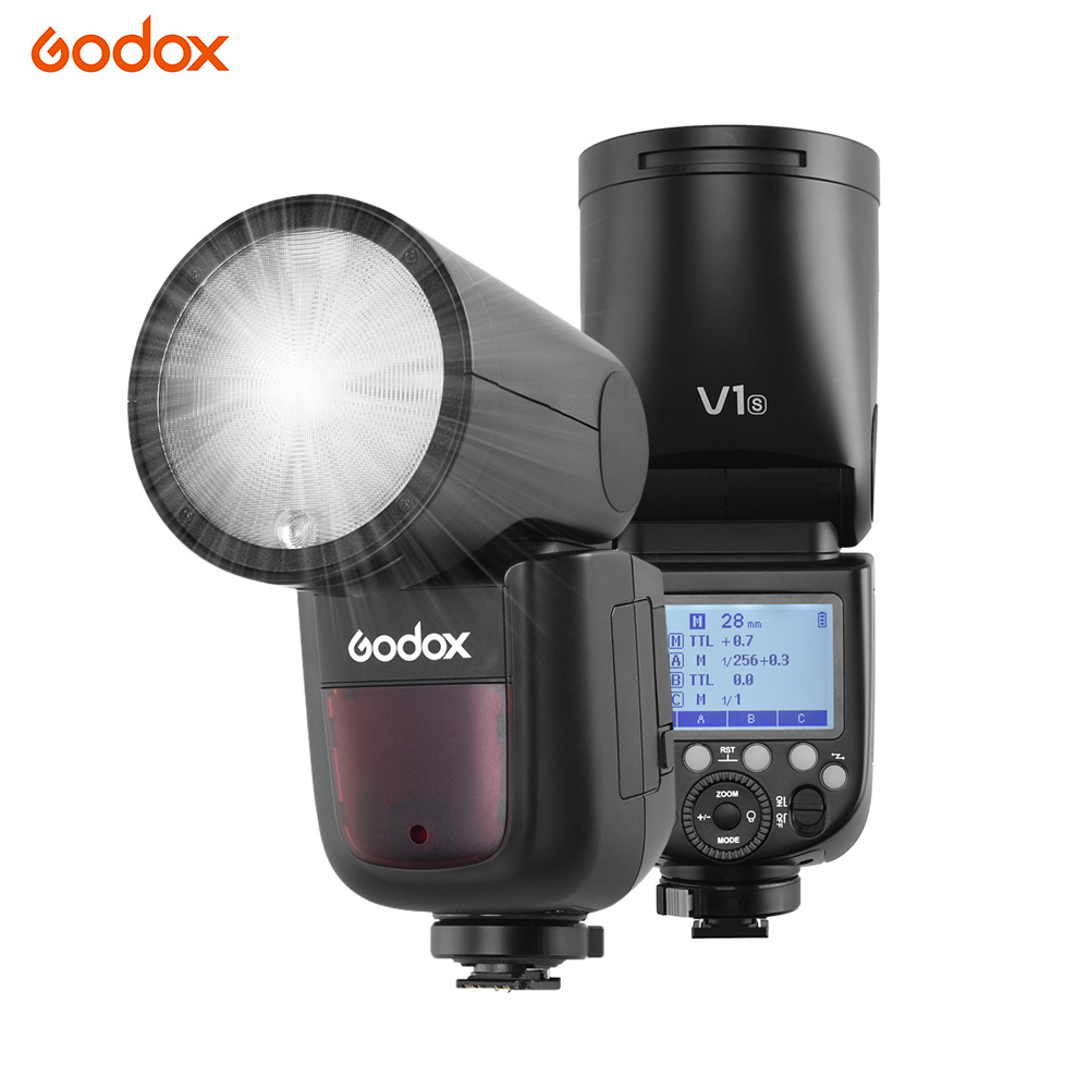 

Professional Godox V1S Camera Flash Speedlite Wireless 2.4G for A7RII A7R A58 A7RIII A7R3 for Wedding Studio Photography