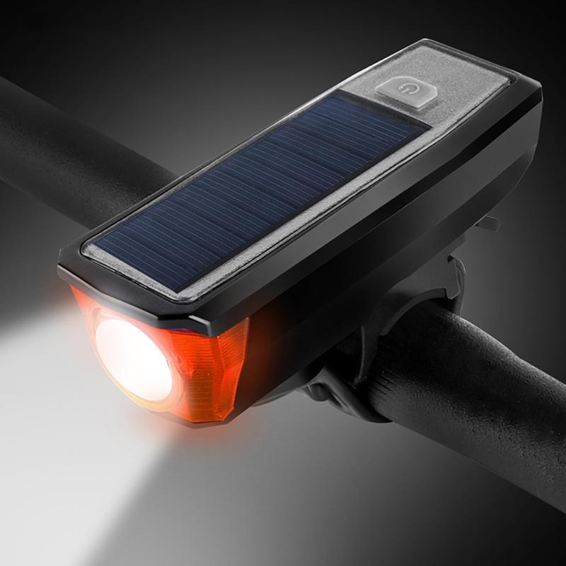 Bike Waterproof Headlight Solar USB Charging Alarm Stand 350LM Bell Easily Installation Personal Bicycle Parts for WEST BIKING
Bike Waterproof Headlight Solar USB Charging Alarm Stand 350LM Bell Easily Installation Personal Bicycle Parts for WEST BIKING