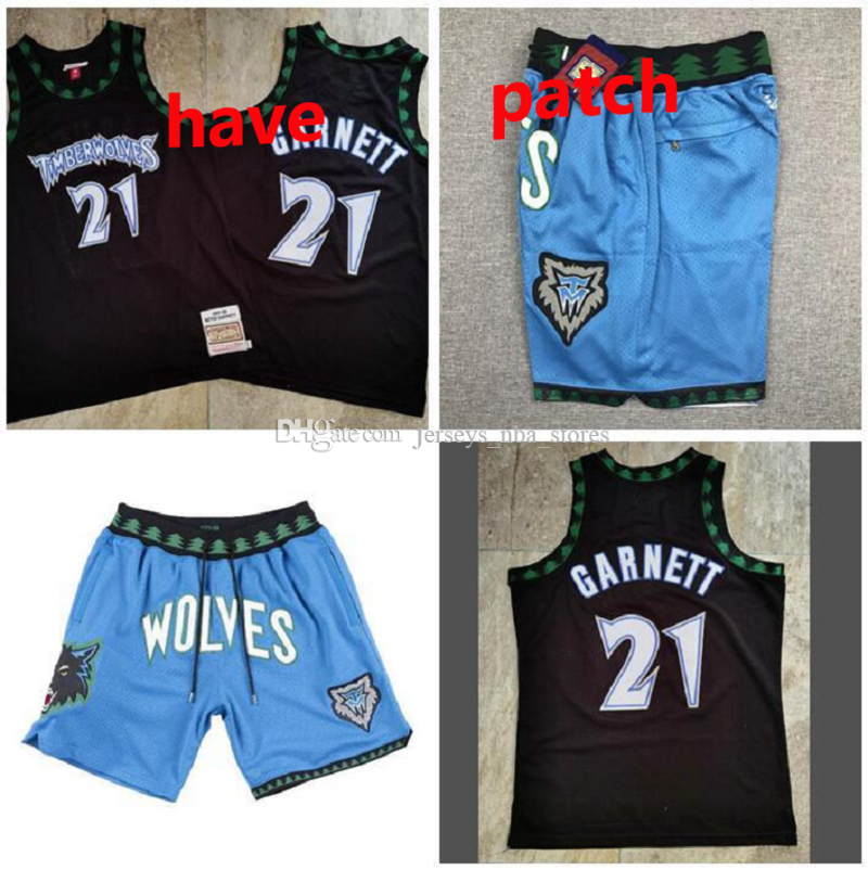 Men MinnesotaTimberwolves21 KevinGarnett Mitchell & Ness Black Hardwoods Classics 1997-98 Authentic Jersey 01