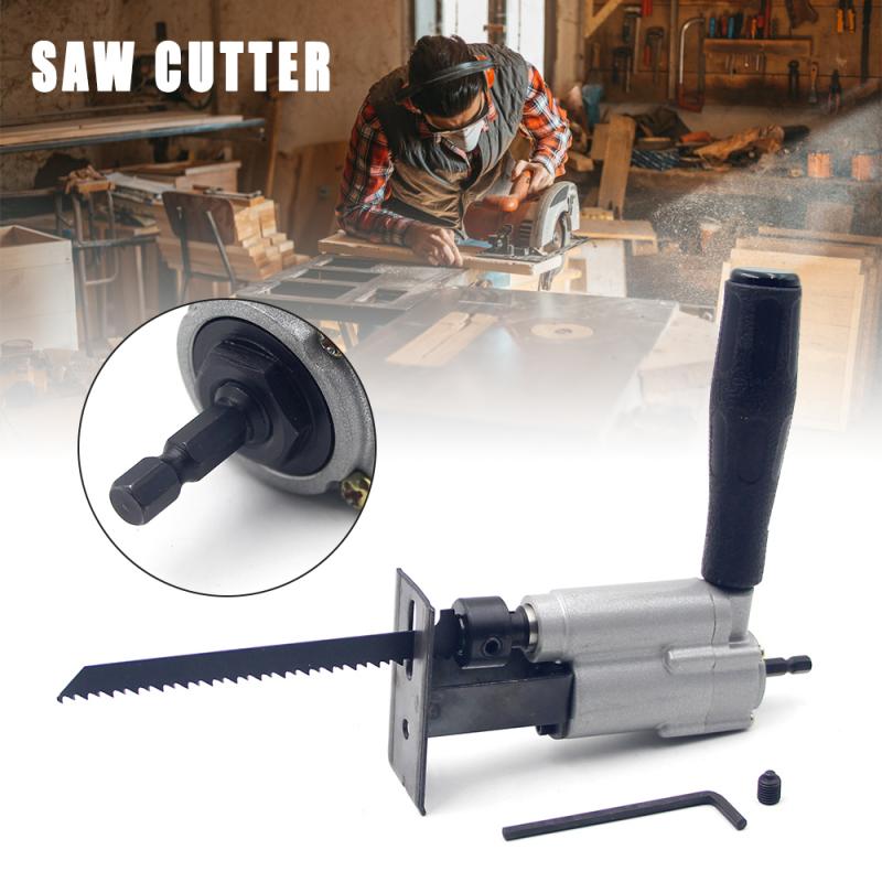 Electric Drill Connection Saw Cutter Woodworking Reciprocating Saw Chainsaw Home Saber Portable Wood Cutting Tools
Electric Drill Connection Saw Cutter Woodworking Reciprocating Saw Chainsaw Home Saber Portable Wood Cutting Tools