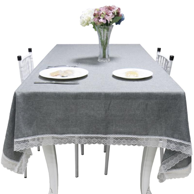 1pcs Imitation Linen Lace Tablecloths Rectangle Table Cover Square Dining Table Flag for Wedding Home Party Decorations, Gray
1pcs Imitation Linen Lace Tablecloths Rectangle Table Cover Square Dining Table Flag for Wedding Home Party Decorations, Gray